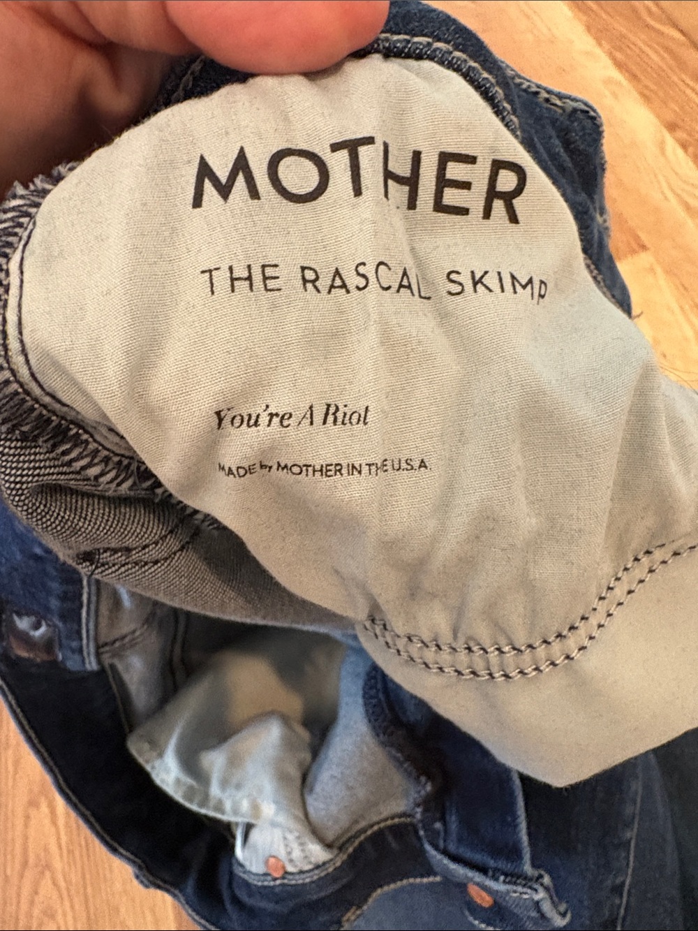 Mother The Rascal Skimp Jeans - Picture 5 of 9